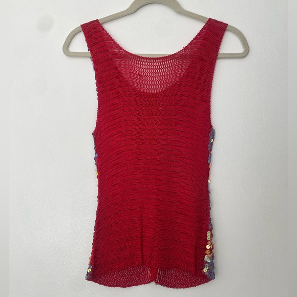 Sequin Union Jack Tank Top - Picture 3 of 7
